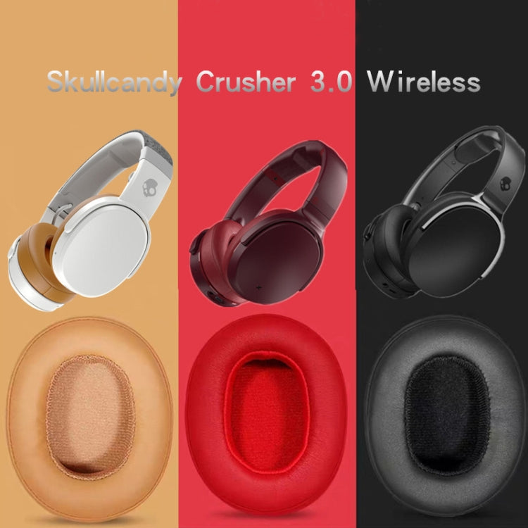 1 Pairs Headphones Sponge Cover For Skullcandy Crusher 3.0 Wireless(Black) - Earmuff & Pad by PMC Jewellery | Online Shopping South Africa | PMC Jewellery