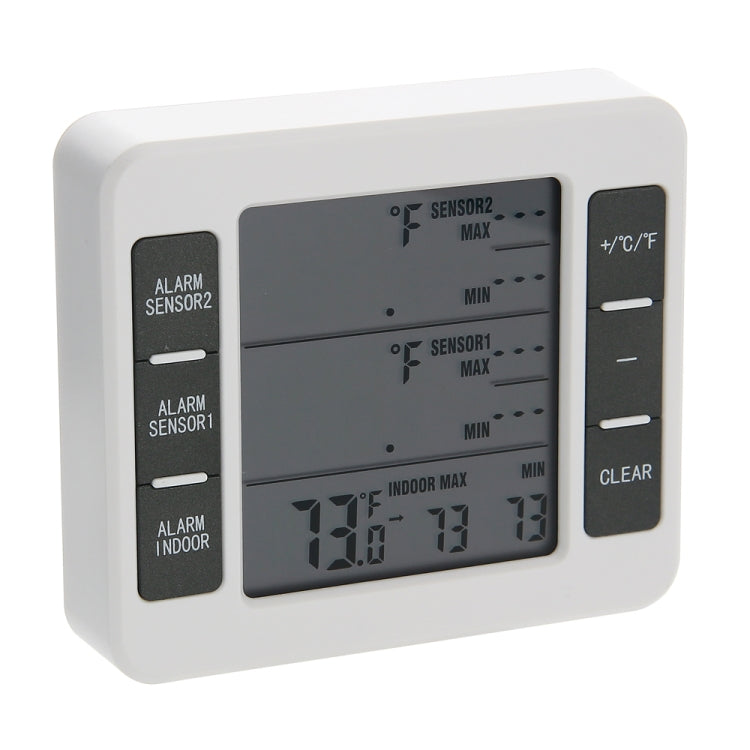 SN010 Wireless Indoor Outdoor High-Precision Thermometer Electronic Refrigerator Thermometers(One to One) - Indoor Thermometer by PMC TechLife | Online Shopping South Africa | PMC TechLife