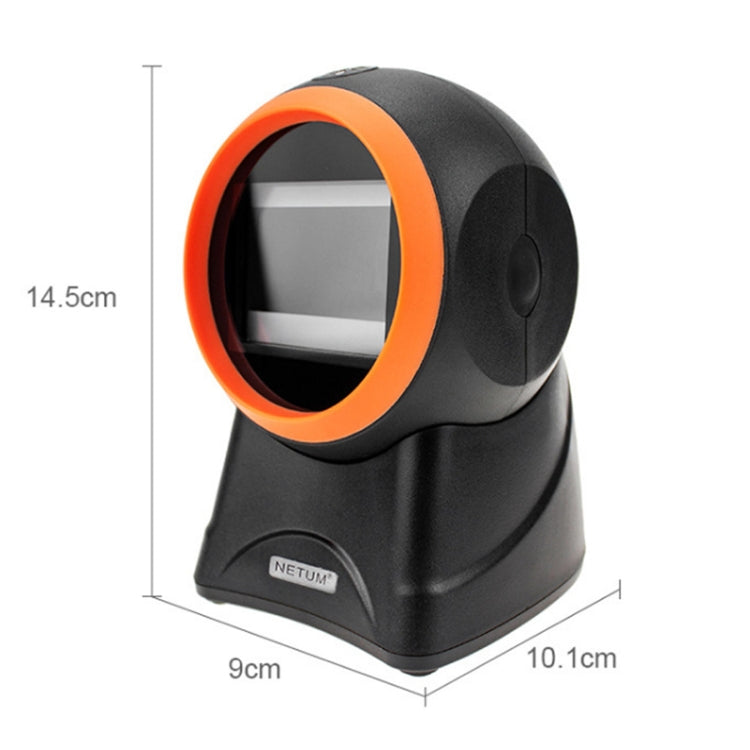 NETUM 2055 Supermarket Cashier Barcode QR Code Scanner Desktop Vertical Scanner, Specification��� Regular Version - free shipping - PMC TechLife - Order now!