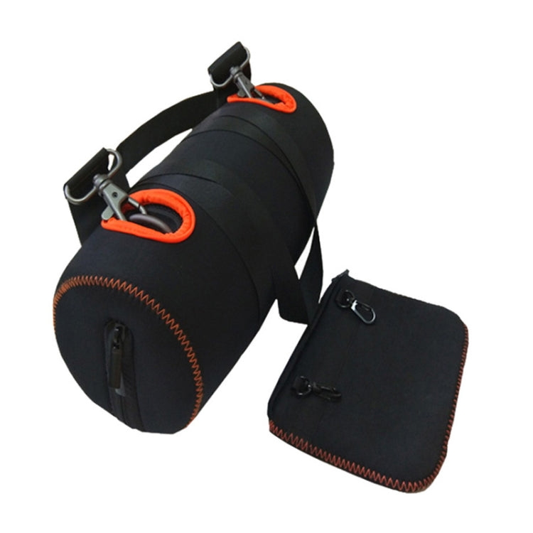 For JBL Xtreme 2 Bluetooth Speaker Bag Portable Storage Bag Protective Cover(Black) - Protective Case by PMC TechLife | Online Shopping South Africa | PMC TechLife