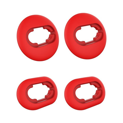 2 Sets Bluetooth Earphone Silicone Earplug Caps For Samsung Galaxy Buds Live(Red-2 Pairs) - Anti-dust & Ear Caps by PMC Jewellery | Online Shopping South Africa | PMC Jewellery