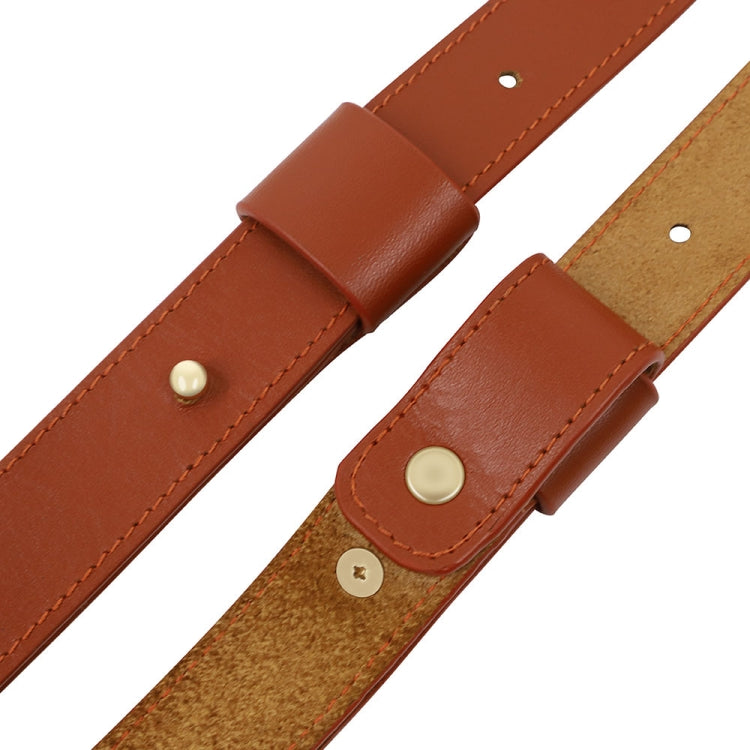Cowhide Leather Camera Shoulder Hanging Neck Winding Strap - Camera Strap by PMC TechLife | Online Shopping South Africa | PMC TechLife