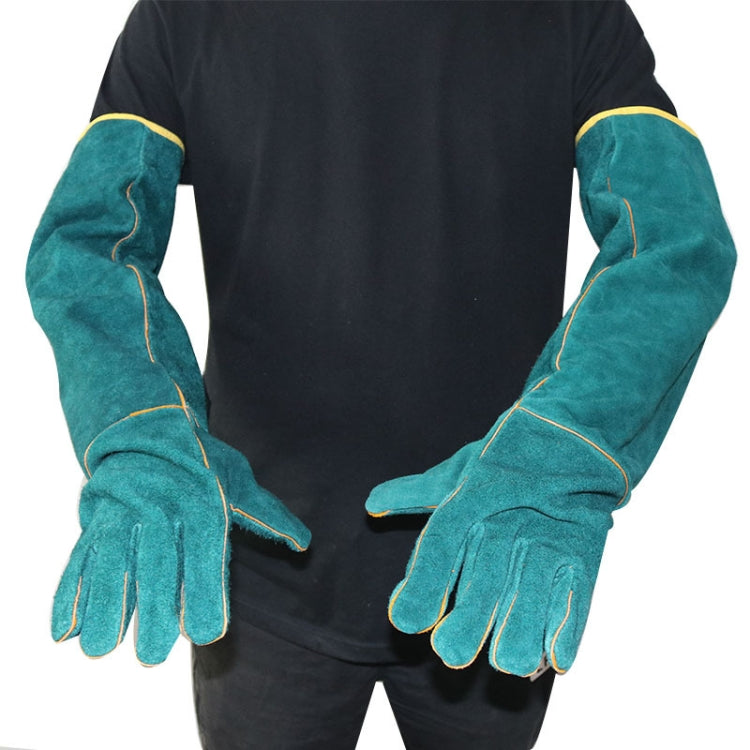 Reptile Anti-Bite Gloves 62cm Length Pet Protective Gloves(Blue) - free shipping - PMC TechLife - Order now!