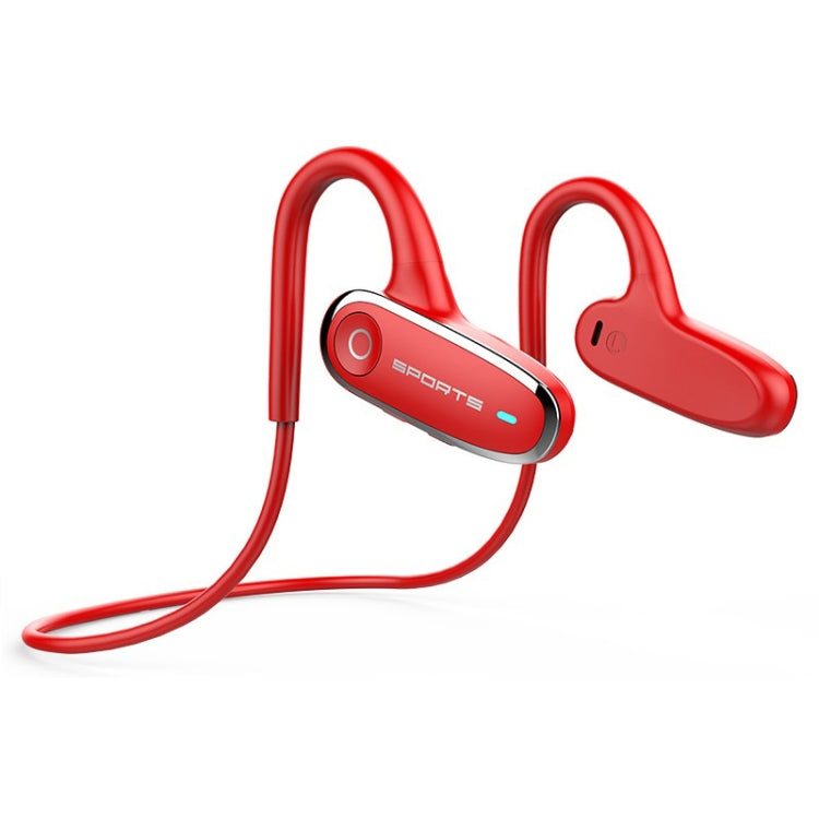 G68 Bone Conduction Bluetooth 5.0 Sports Waterproof Sweatproof Wireless Earphone(Red) - Sport Earphone by PMC Jewellery | Online Shopping South Africa | PMC Jewellery