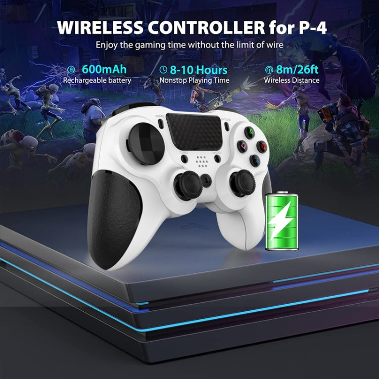 MB-P913 PC Six-Axis Somatosensory Back Key Programming Dual Vibration Bluetooth Gamepad For PS4 Pro(Black) - Gamepads by PMC TechLife | Online Shopping South Africa | PMC TechLife