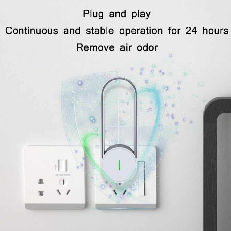 USB Plug-In Negative Ion Air Purifier Odor Deodorizer(White) - Air Purifiers & Accessories by PMC TechLife | Online Shopping South Africa | PMC TechLife