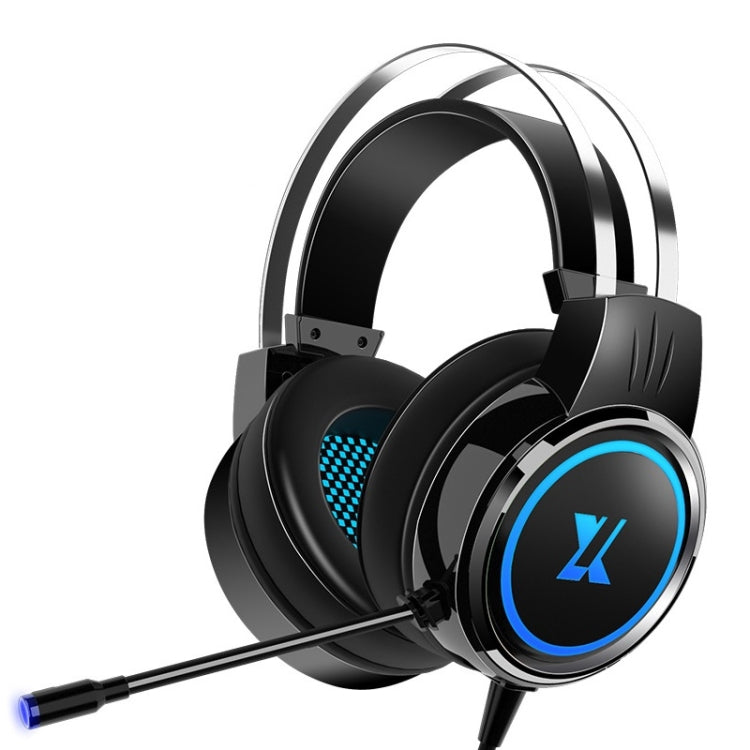 Heir Audio Head-Mounted Gaming Wired Headset With Microphone, Colour: X8 7.1 Sound Upgrade (Black) - Multimedia Headset by Heir Audio | Online Shopping South Africa | PMC Jewellery