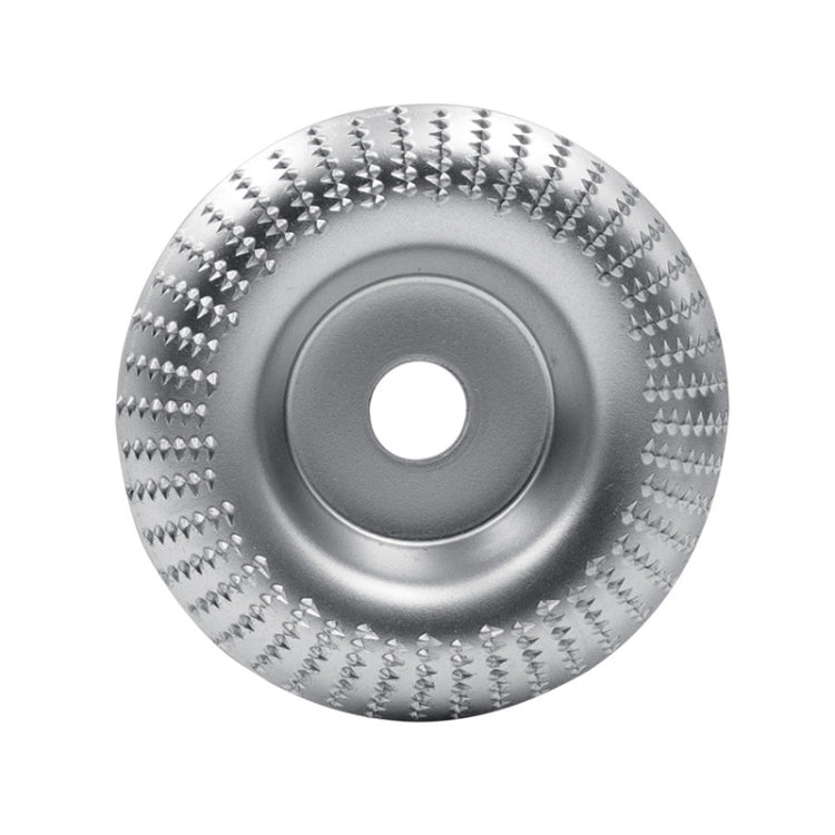 Woodworking Sanding Plastic Stab Discs Hard Round Grinding Wheels For Angle Grinders, Specification: 100mm Silver Curved - Abrasive Tools & Accessories by PMC TechLife | Online Shopping South Africa | PMC TechLife