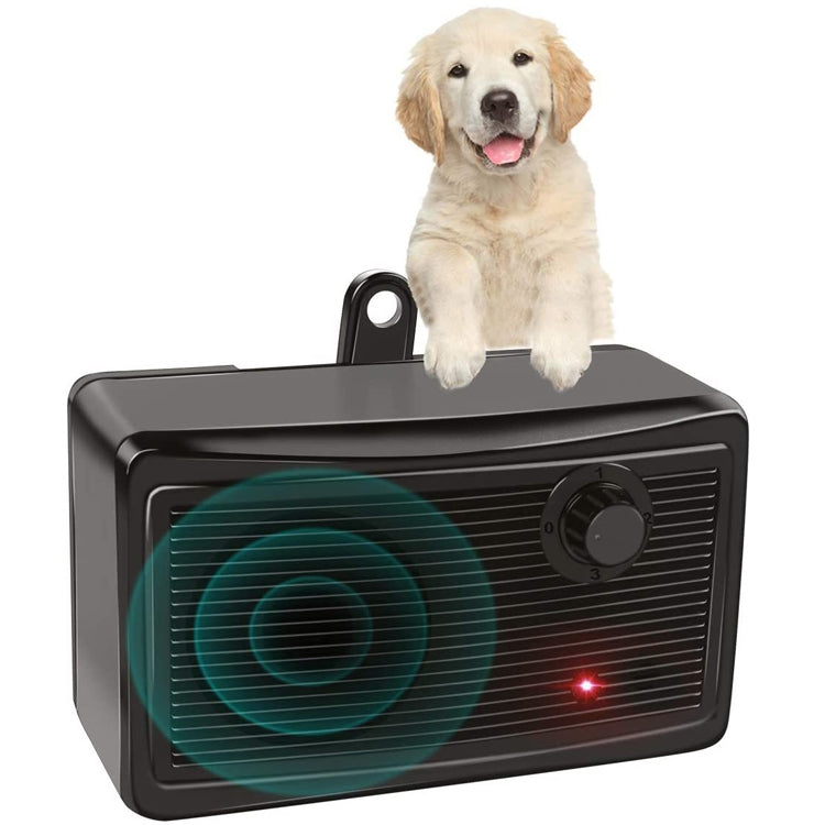 CSB-16 Outdoor Ultrasonic Bark Stopper Dog Training Device(Black) - Training Aids by PMC TechLife | Online Shopping South Africa | PMC TechLife | Buy Now Pay Later Mobicred