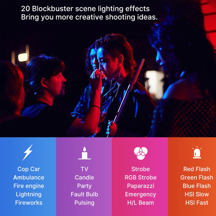 Ulanzi VL110 RGB 2500-9000K 110 LEDs Photography Light Stick(2660) - free shipping - PMC TechLife - Order now!