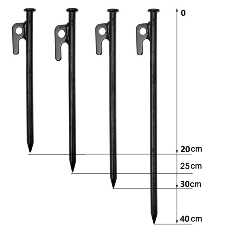 6 PCS 20cm Outdoor Camping Windproof Fixed Canopy Ground Nails - Tents & Accessories by PMC TechLife | Online Shopping South Africa | PMC TechLife