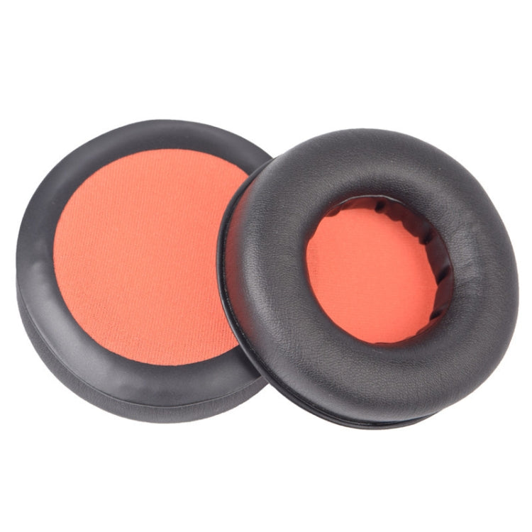 2 PCS Headset Sponge Earmuffs For Razer Kraken 7.1 V1 Pro, Colour: Black+Orange Net - Earmuff & Pad by PMC Jewellery | Online Shopping South Africa | PMC Jewellery