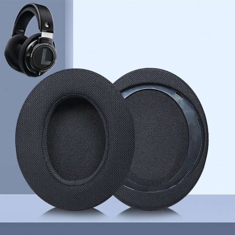 2 PCS Headset Sponge Earmuffs for Philips SHP9500(Black Mesh) - Earmuff & Pad by PMC Jewellery | Online Shopping South Africa | PMC Jewellery