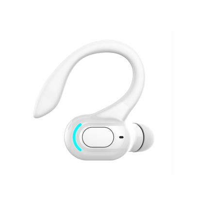 F8 Bluetooth 5.1 Ear-Mounted Stereo Wireless Sports Earphone(White) - Bluetooth Earphone by PMC Jewellery | Online Shopping South Africa | PMC Jewellery