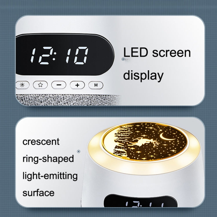 WH-J09 Bluetooth Speaker Projection Night Light with 6 Sheets Films - Desktop Speaker by PMC Jewellery | Online Shopping South Africa | PMC Jewellery