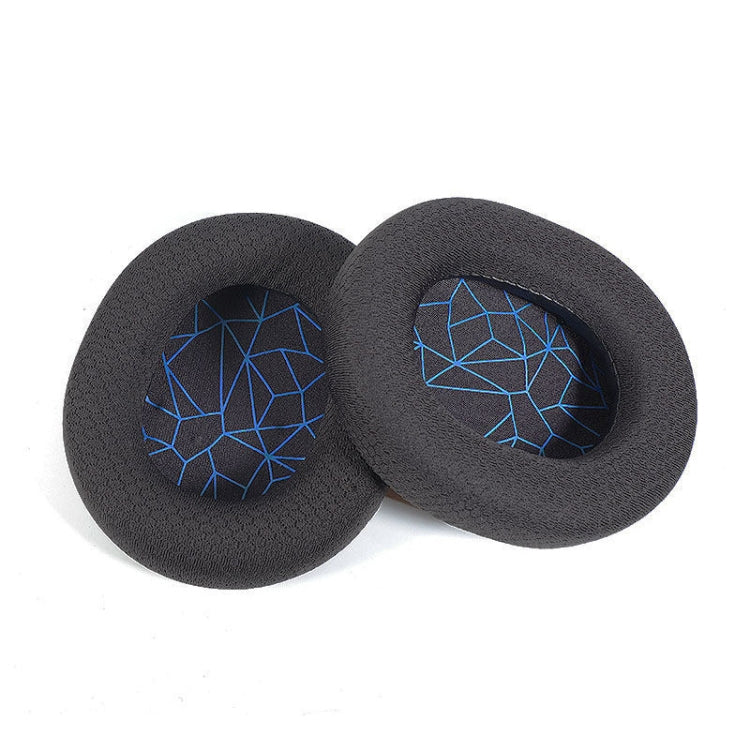 1 Pair Sponge Headset Pad for Steelseries Arctis Pro / Arctis 3 / 5 / 7(Blue Print Mesh) - Earmuff & Pad by PMC TechLife | Online Shopping South Africa | PMC TechLife