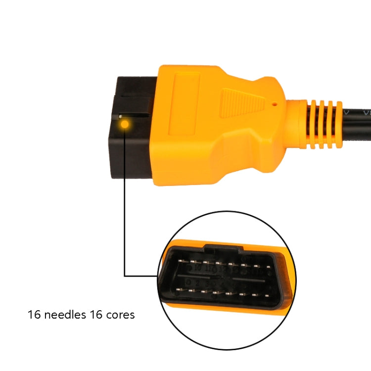 OBD2 1 for 2 Extended Line Car OBD16 Core Full-Expansion Line - Cables & Connectors by PMC Jewellery | Online Shopping South Africa | PMC Jewellery