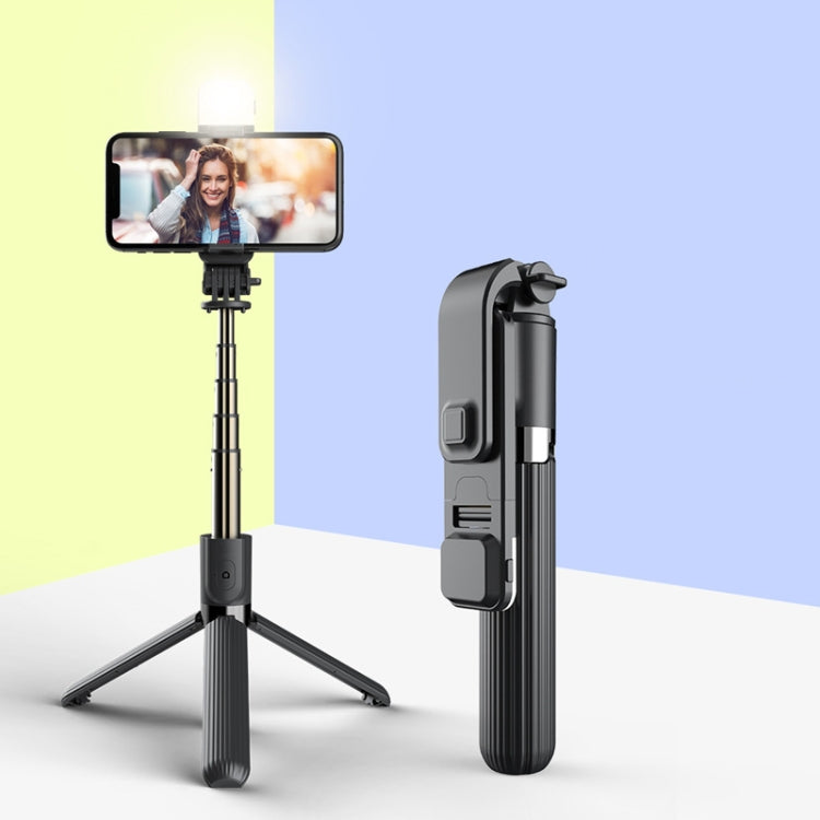 L03S Bluetooth Fill Light Tripod Integrated Selfie Stick(Black) - Selfie Sticks by PMC TechLife | Online Shopping South Africa | PMC TechLife | Buy Now Pay Later Mobicred
