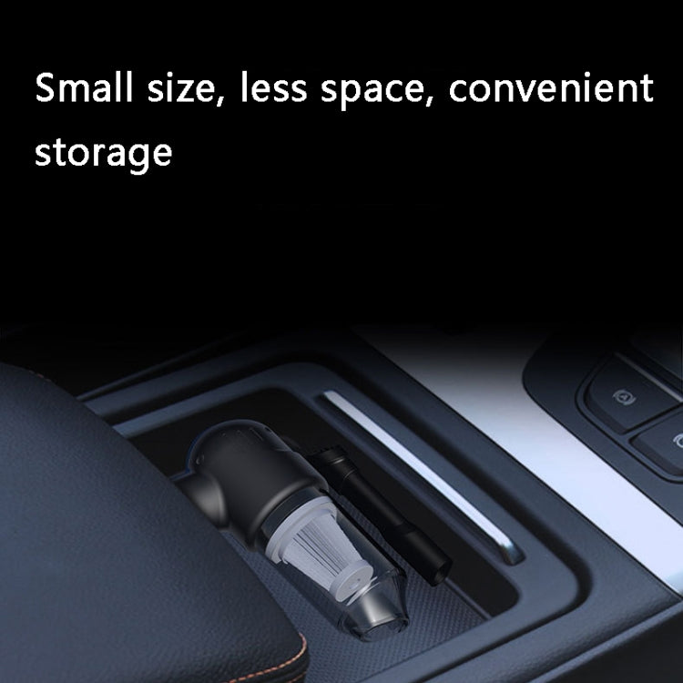 FL-8803 Portable Handheld Car Vacuum Cleaner, Style: 3.7V Wireless Charging (Black) - Vacuum Cleaner by PMC TechLife | Online Shopping South Africa | PMC TechLife
