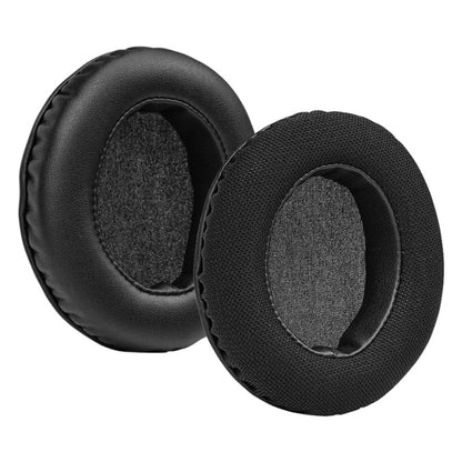 1 Pair Sponge Earmuffs for ASUS ROG Strix Fusion 300 / 500 / 7000(Black Protein Skin) - Earmuff & Pad by PMC Jewellery | Online Shopping South Africa | PMC Jewellery