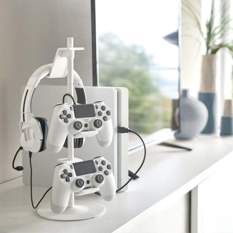 Gamepad Storage Rack Desktop Headphone Storage Rack, Color:  3 Floors Black - free shipping - PMC TechLife - Order now!