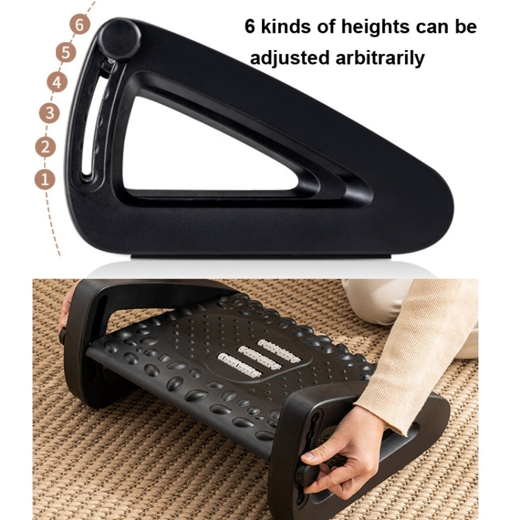 Office Computer Set Up Foot Stool Foot Massage Pedal(Bean Color) - Massage & Relaxation by PMC Jewellery | Online Shopping South Africa | PMC Jewellery