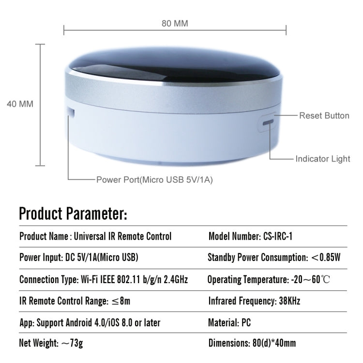 Mobile WiFi Infrared Voice Remote Control Smart Remote Control - Universal by PMC Jewellery | Online Shopping South Africa | PMC Jewellery