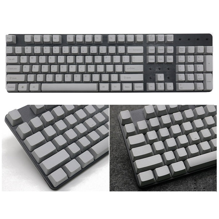 Mechanical Keyboard Laser PBT Keycap Light Gray Side Words - Other by PMC Jewellery | Online Shopping South Africa | PMC Jewellery