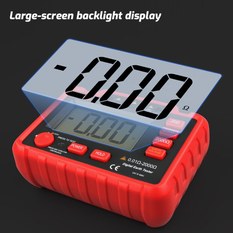 TASI TA8331A Ground Resistance Tester High Accuracy Digitally Ground Resistance Meter - free shipping - PMC TechLife - Order now!