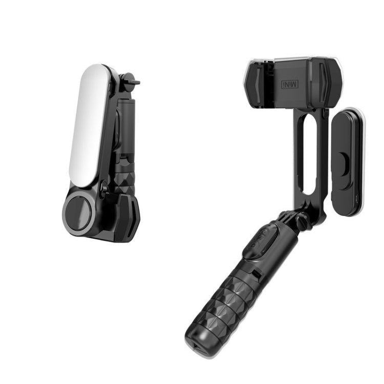 Removable Fill Light Phone Handheld Stabilizer with APP(Q09 Black) - Handheld Gimbals by PMC Jewellery | Online Shopping South Africa | PMC Jewellery