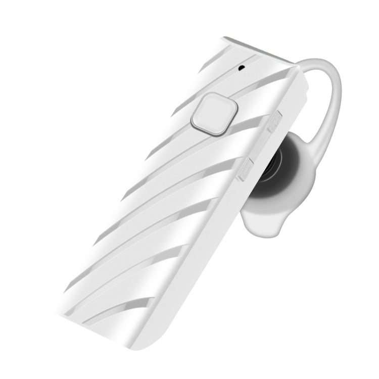 Single Ear 4.2 Bluetooth Headset Stereo HIFI Sports Wireless Bluetooth Headset(A2 White) - Bluetooth Earphone by PMC TechLife | Online Shopping South Africa | PMC TechLife