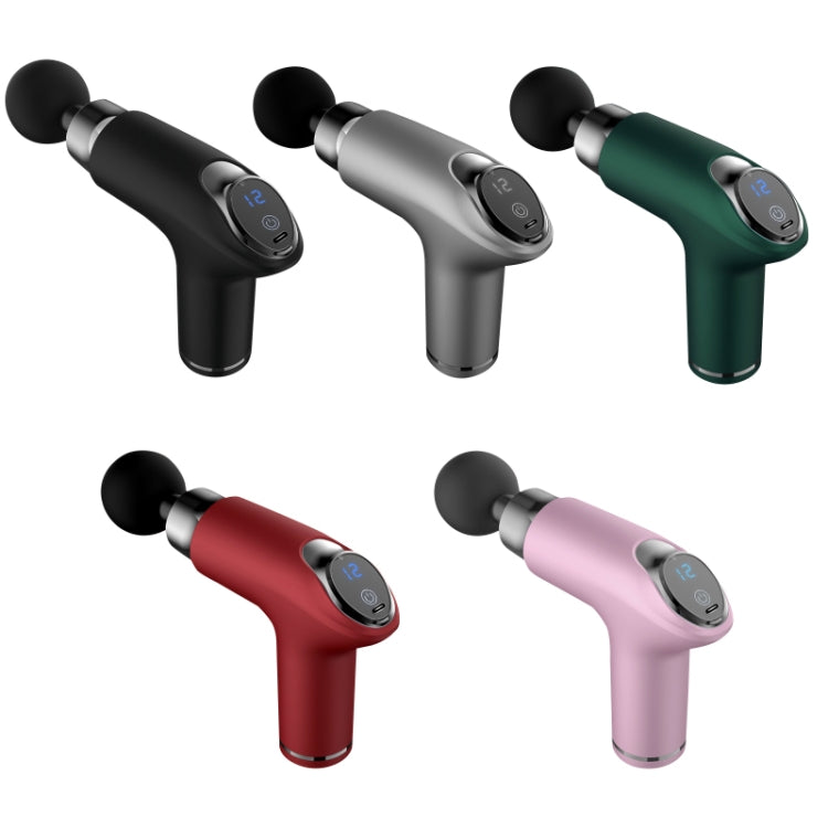 PS818 Variable Speed Vibrating Mini Muscle Fascia Relax Massager, Specification: 12 Gear (Gray) - Massage gun & Accessories by PMC TechLife | Online Shopping South Africa | PMC TechLife | Buy Now Pay Later Mobicred