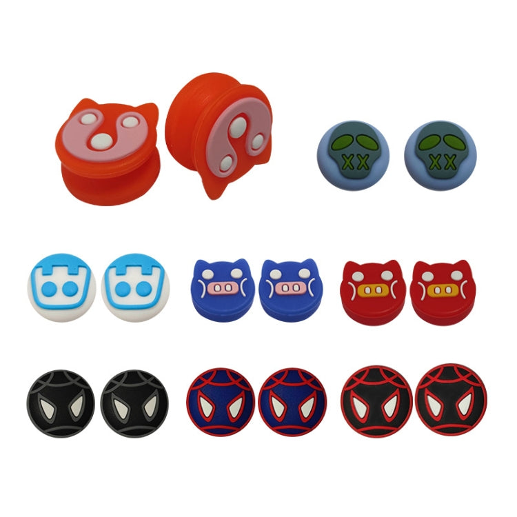 2 Sets ToyiLuya Rocker Protection Cap Left and Right Handle Silicone Caps for PS4/PS5(Set 8) - Cases by null | Online Shopping South Africa | PMC Jewellery