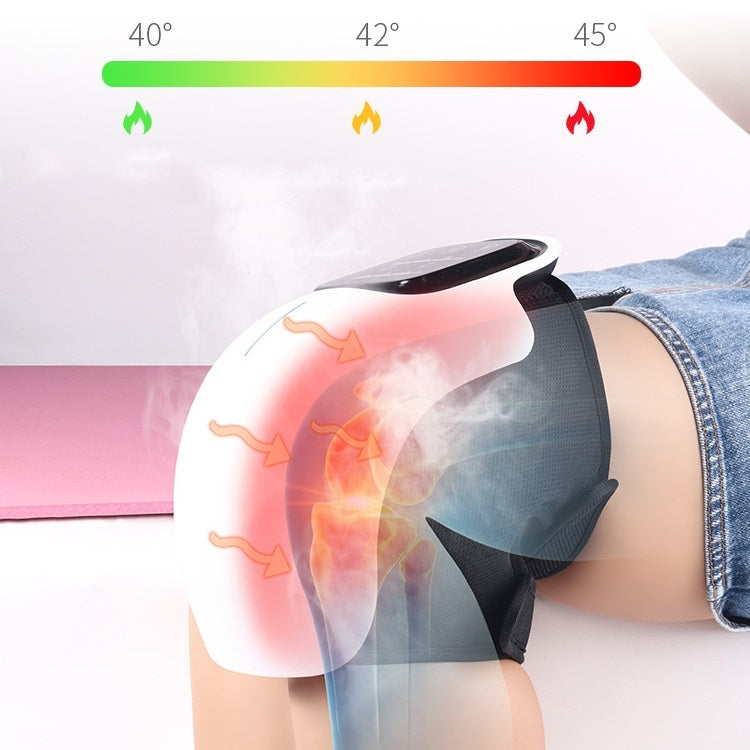 Rechargeable Infrared Hot Compress Knee Massager Physiotherapy Device(English) - free shipping - PMC TechLife - Order now!