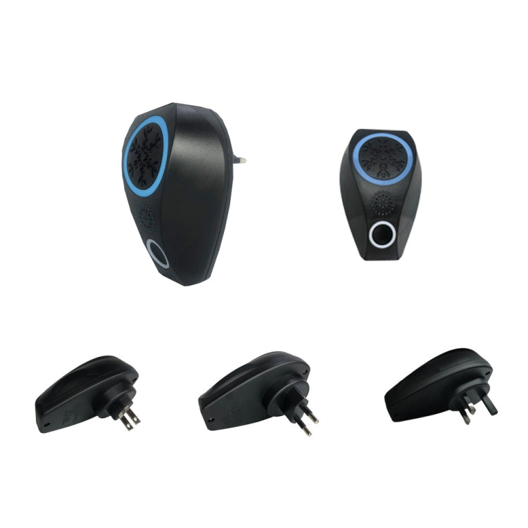 Snowflake Ultrasonic Mosquito Repellent Mouse Repellent, Specification: US Plug(Black) - Repellents by PMC TechLife | Online Shopping South Africa | PMC TechLife | Buy Now Pay Later Mobicred