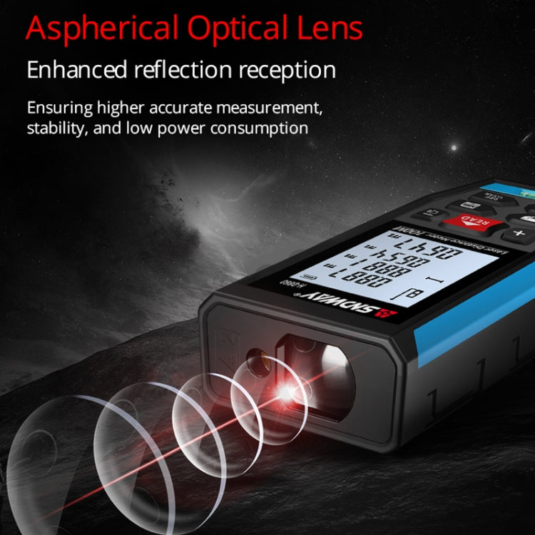 SNDWAY H-D100A Handheld Laser Rangefinder Infrared Measuring Instrument, Distance: 100m - free shipping - PMC TechLife - Order now!