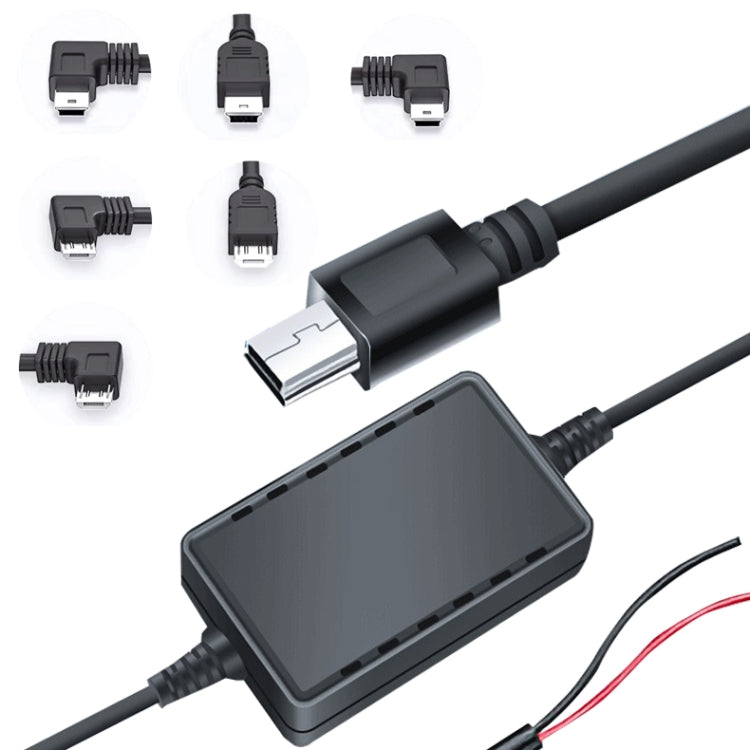 2 PCS USB Car Charge 12V To 5V Navigation Instrument Reduction Line(Android Right Bend) - DIY Modified Charger by PMC Jewellery | Online Shopping South Africa | PMC Jewellery