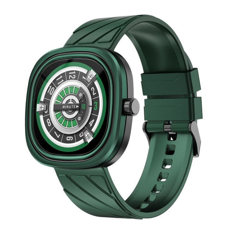 LOANIY G32 1.32 Inch Heart Rate Monitoring Smart Watch(Green) - Smart Watches by LOANIY | Online Shopping South Africa | PMC Jewellery | Buy Now Pay Later Mobicred