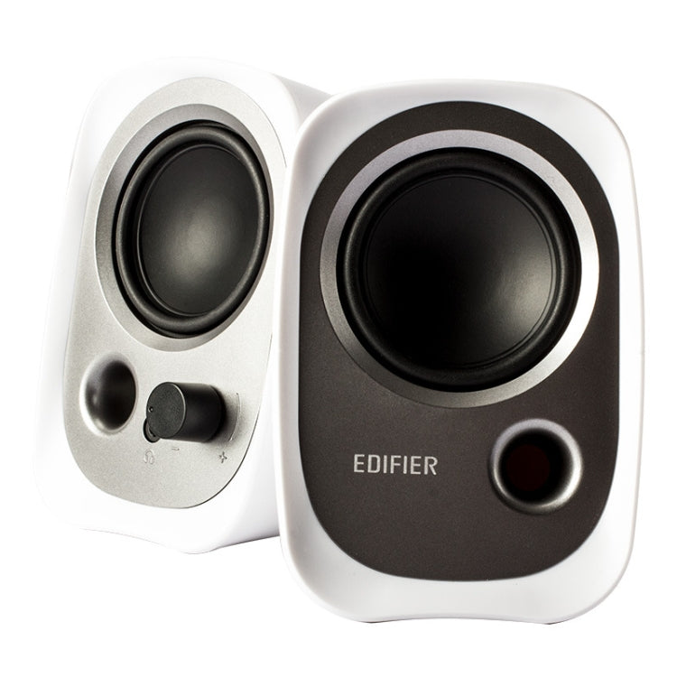 2 PCS Edifier R12U Subwoofer Mobile Phone Mini Desktop Computer USB Audio(White) -  by Edifier | Online Shopping South Africa | PMC Jewellery