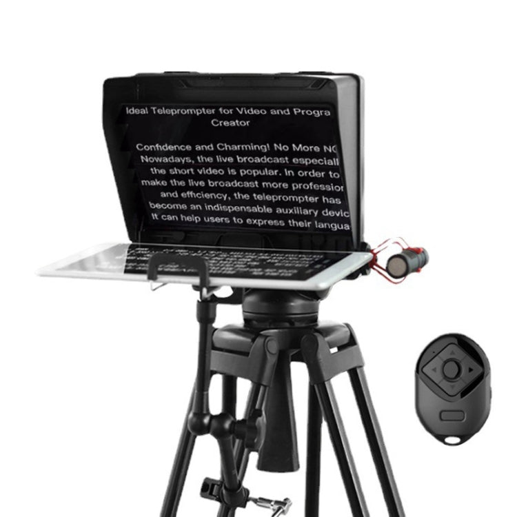 Portable Camera SLR Photography Large Screen Teleprompter(Black) -  by PMC Jewellery | Online Shopping South Africa | PMC Jewellery