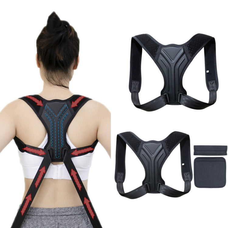 Adult Child Invisible Breathable Anti-hunchback Correction Belt, Specification: L(Correction Belt+Shoulder Pad) - Corrector by PMC Jewellery | Online Shopping South Africa | PMC Jewellery