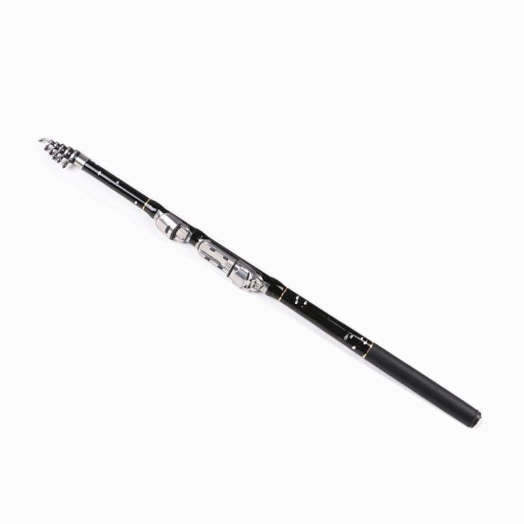 ZHANLANGWANG Carbon Throwing Pole Mini Short Rock Fishing Rod, Length: 2.1m(Black) - Fishing Rods & Accessories by PMC Jewellery | Online Shopping South Africa | PMC Jewellery