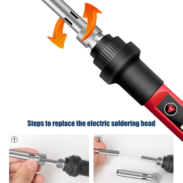 ANENG SL102 24pcs/set Digital Thermostat Household Constant Temperature Soldering Iron Set 60W Internal Heat Welding Tool Kit(EU Plug) - free shipping - PMC TechLife - Order now!