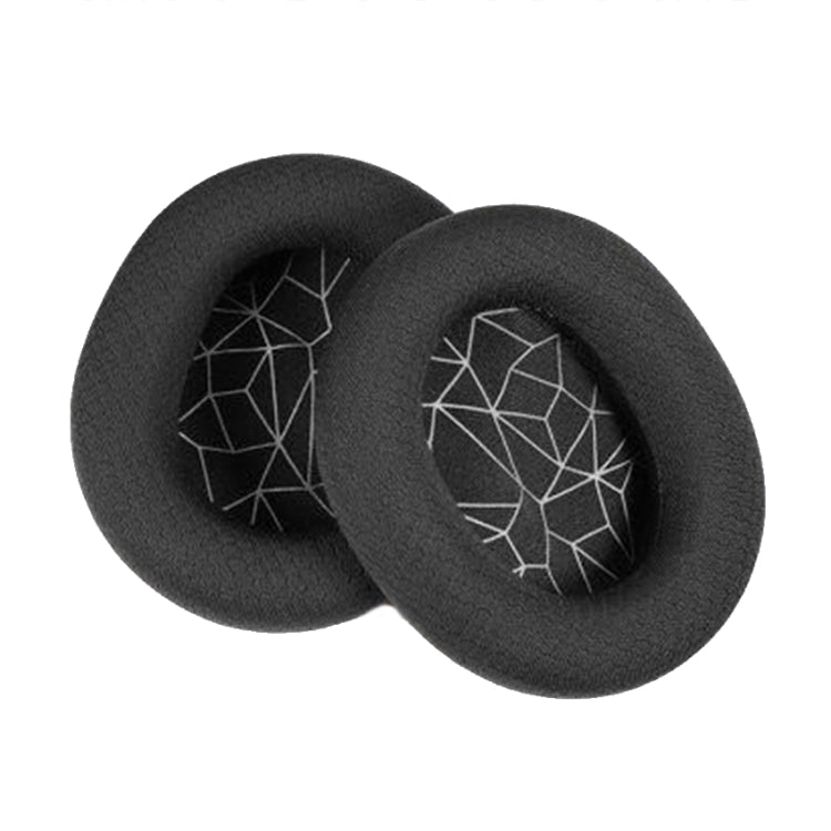 2 PCS Headset Sponge Earmuffs For SONY MDR-7506 / V6 / 900ST, Color: Black White Net - Earmuff & Pad by PMC Jewellery | Online Shopping South Africa | PMC Jewellery