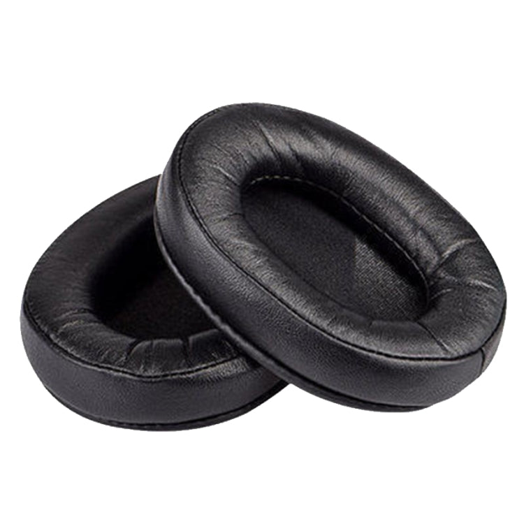 2 PCS Headset Sponge Earmuffs For SONY MDR-7506 / V6 / 900ST, Color: Black Lambskin - Earmuff & Pad by PMC Jewellery | Online Shopping South Africa | PMC Jewellery