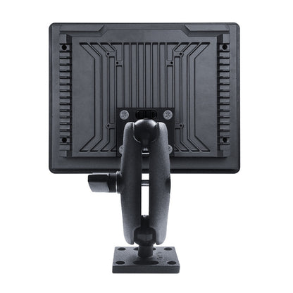 KZ06J Monitor Mount Tablet PC Aluminum Alloy Agricultural Machinery Bracket, Style: Ellipse+Link+Middle Square - Desktop Holder by PMC Jewellery | Online Shopping South Africa | PMC Jewellery