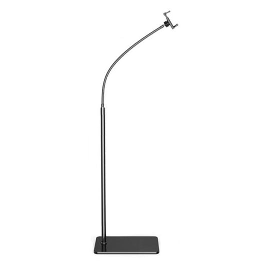 135cm Mobile Phone Tablet Live Broadcast Bedside Lifting Bracket Floor Model (Black) - Lazy Bracket by PMC Jewellery | Online Shopping South Africa | PMC Jewellery