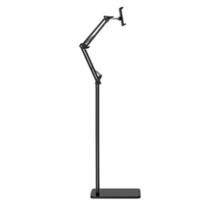 155cm Live Broadcast Bedside Cantilever Floor Bracket Phone Tablet Clip (Black) - Lazy Bracket by PMC Jewellery | Online Shopping South Africa | PMC Jewellery