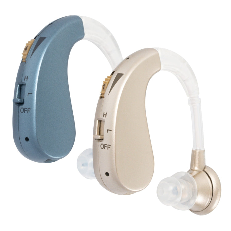 Hearing Aid Audiphones Sound Amplifier EU Plug(Golden) - Hearing Aids by PMC Jewellery | Online Shopping South Africa | PMC Jewellery