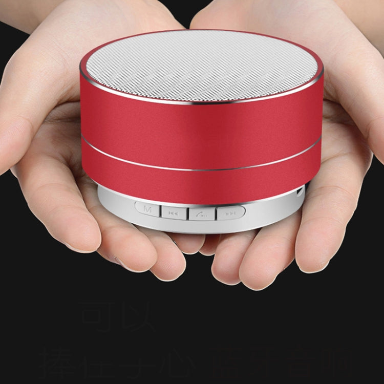 A10 Mini Metal Wireless Bluetooth Speaker(Red) - Mini Speaker by PMC Jewellery | Online Shopping South Africa | PMC Jewellery